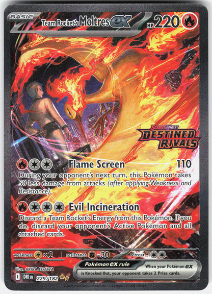 Miscellaneous Cards & Products #229/182 Team Rocket's Moltres ex