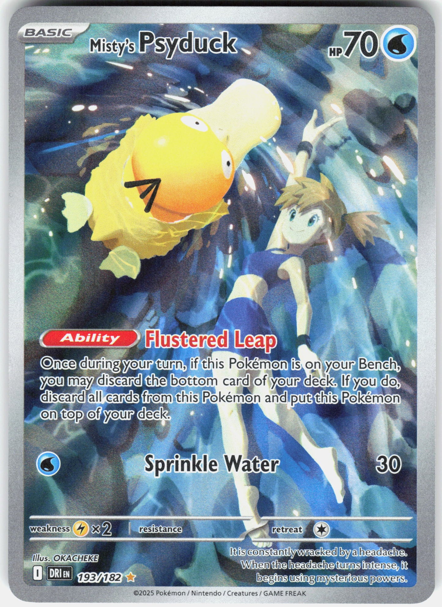 SV10: Destined Rivals #193/182 Misty's Psyduck