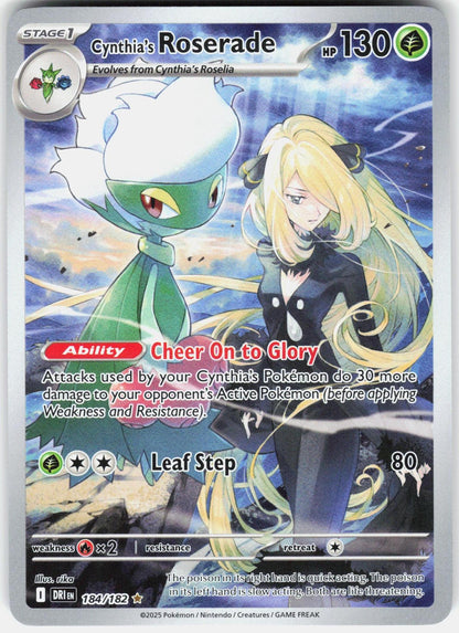 SV10: Destined Rivals #184/182 Cynthia's Roserade
