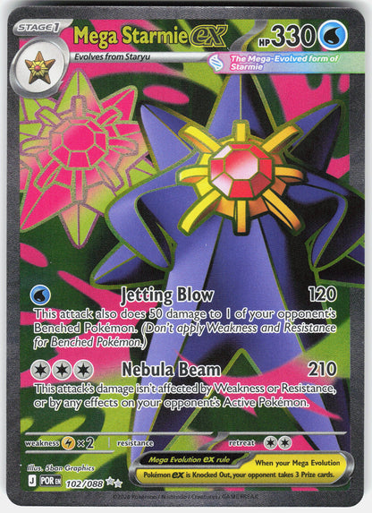ME03: Perfect Order #102/088 Mega Starmie ex