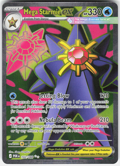 ME03: Perfect Order #102/088 Mega Starmie ex