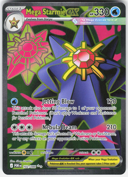 ME03: Perfect Order #102/088 Mega Starmie ex