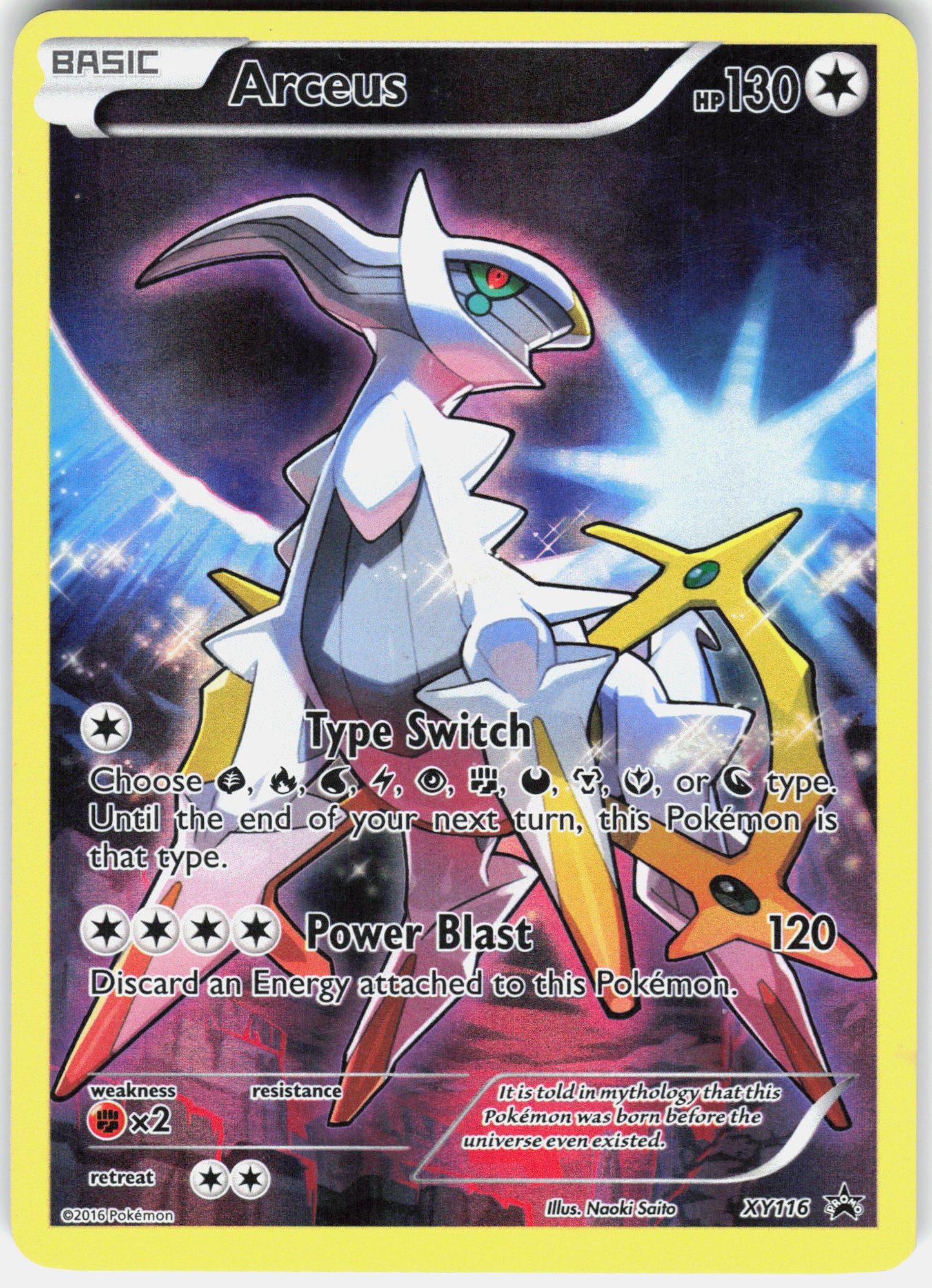 XY Promos #XY116 Arceus
