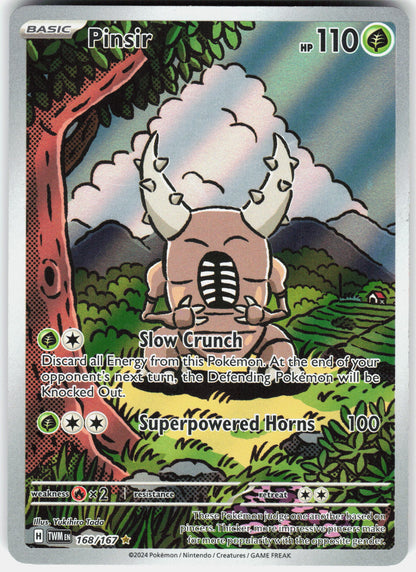 SV06: Twilight Masquerade #168/167 Pinsir