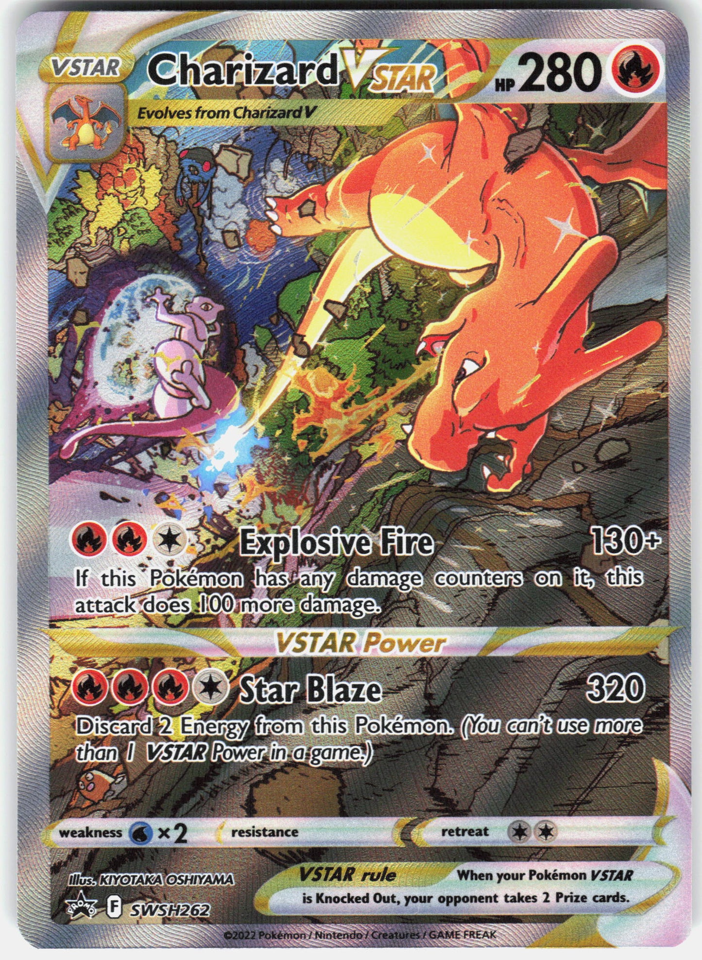 SWSH: Sword & Shield Promo Cards #SWSH262 Charizard VSTAR