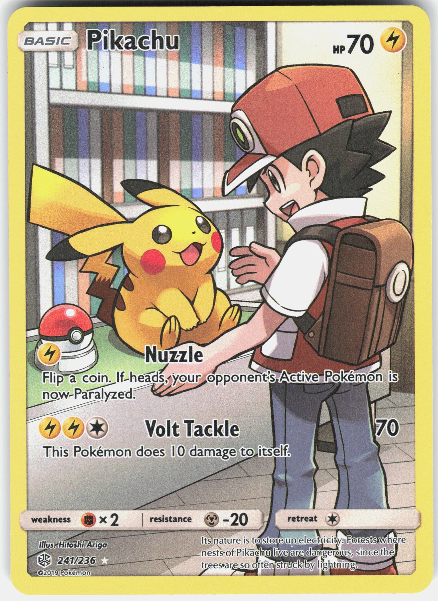 SM - Cosmic Eclipse #241/236 Pikachu (Secret)