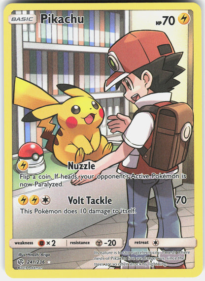 SM - Cosmic Eclipse #241/236 Pikachu (Secret)
