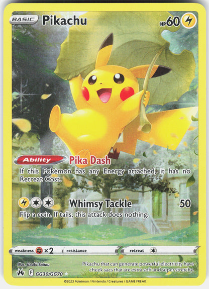 SWSH: Crown Zenith: Galarian Gallery #GG30/GG70 Pikachu