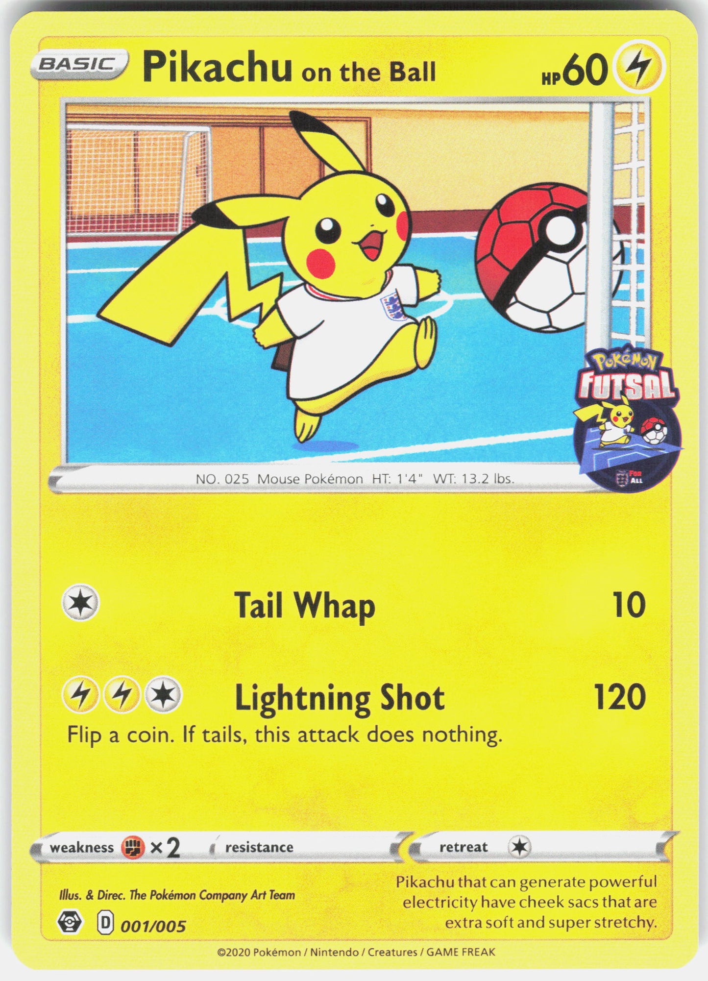 Miscellaneous Cards & Products #001/005 Pikachu on the Ball