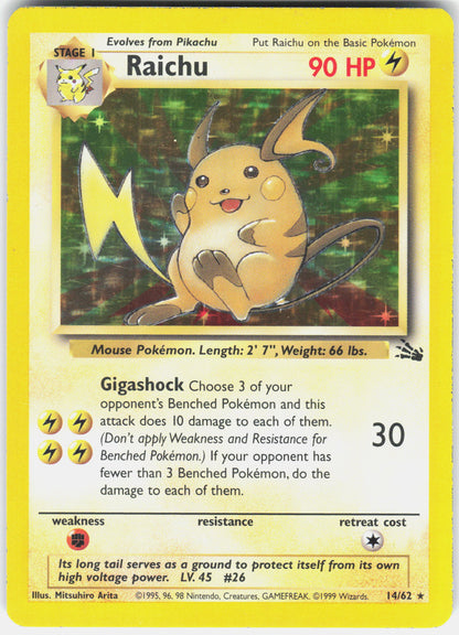 Fossil #14/62 Raichu (14)
