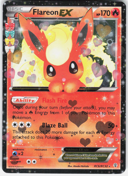 Generations: Radiant Collection #RC6/RC32 Flareon EX