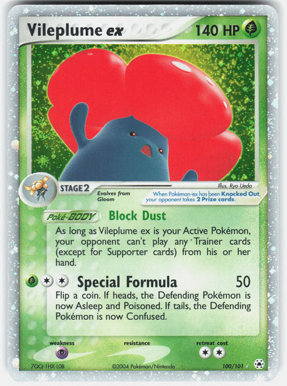 Hidden Legends #100/101 Vileplume ex