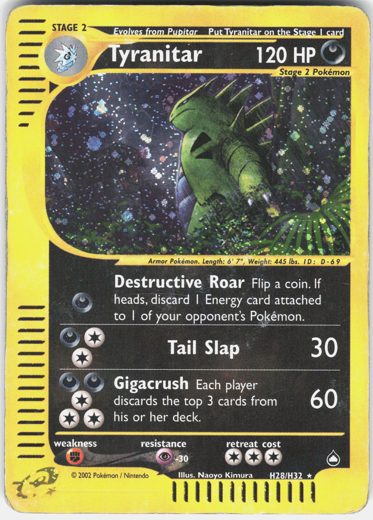 Aquapolis #H28/H32 Tyranitar (H28)