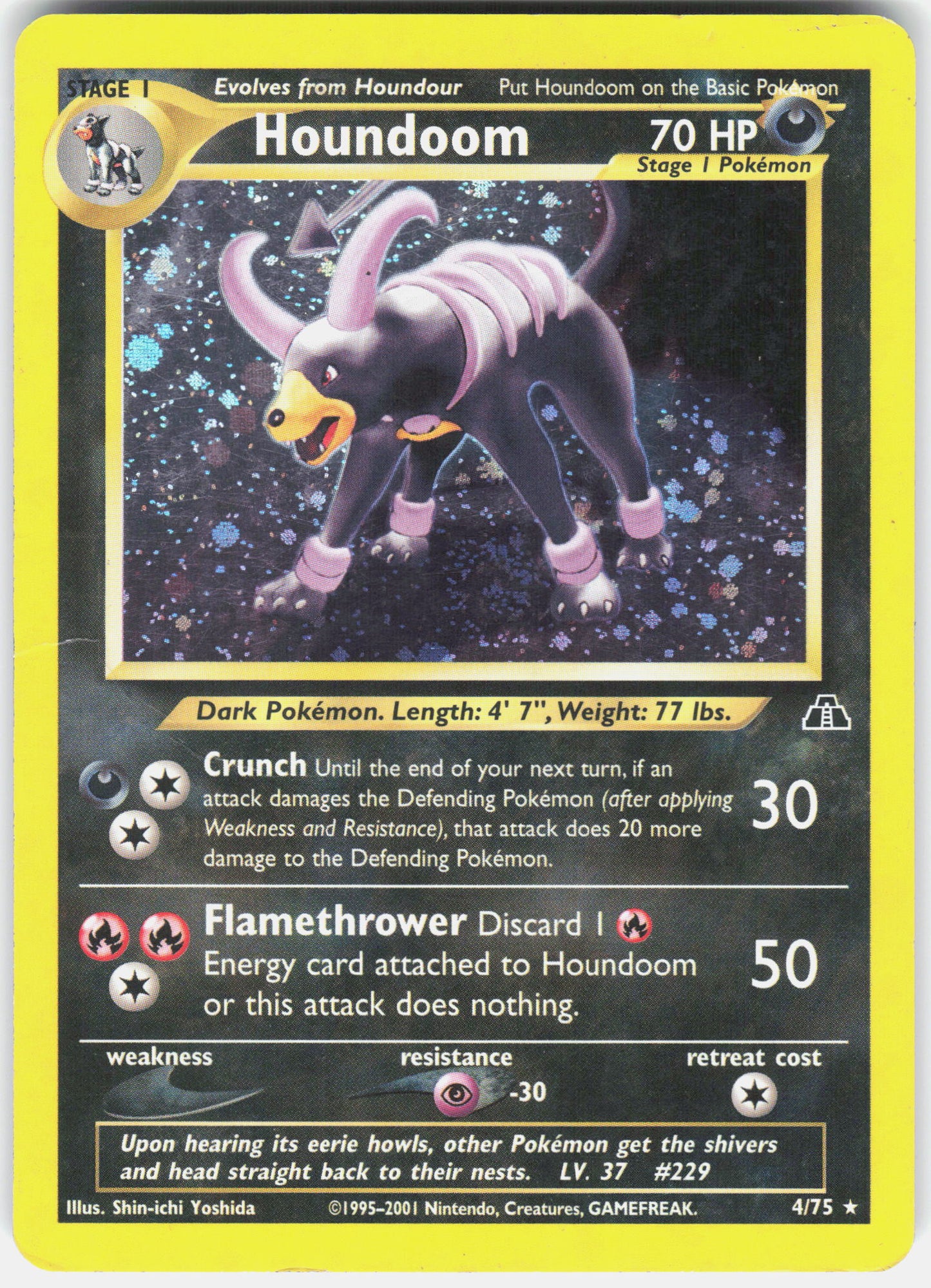 Neo Discovery #04/75 Houndoom (4)