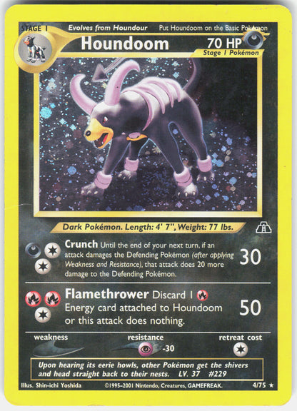 Neo Discovery #04/75 Houndoom (4)