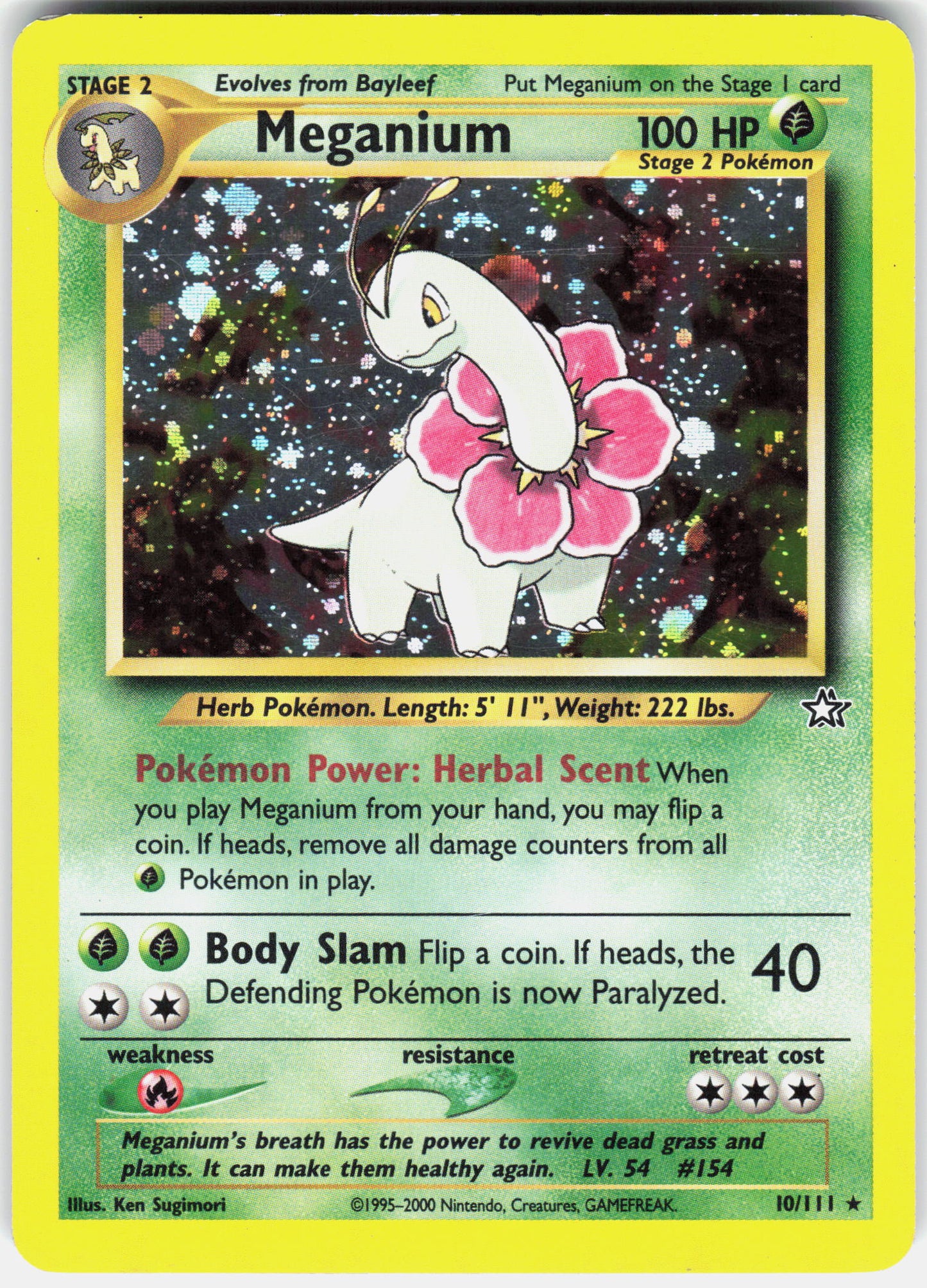 Neo Genesis #010/111 Meganium (10)