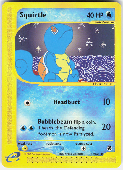 Expedition #132/165 Squirtle (132)