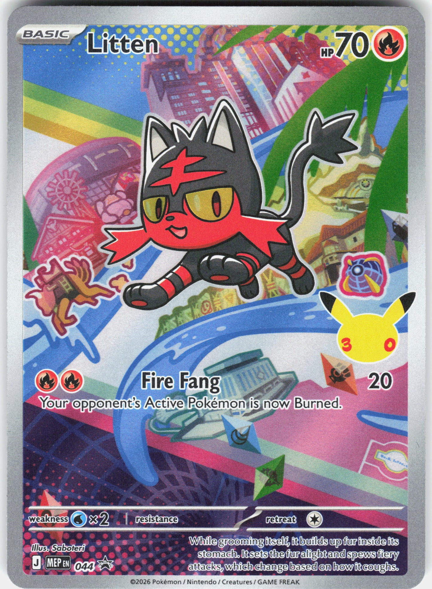 ME: Mega Evolution Promo #044 Litten