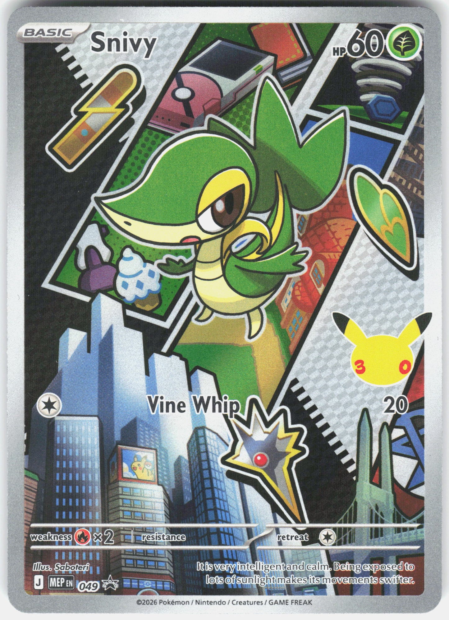 ME: Mega Evolution Promo #049 Snivy