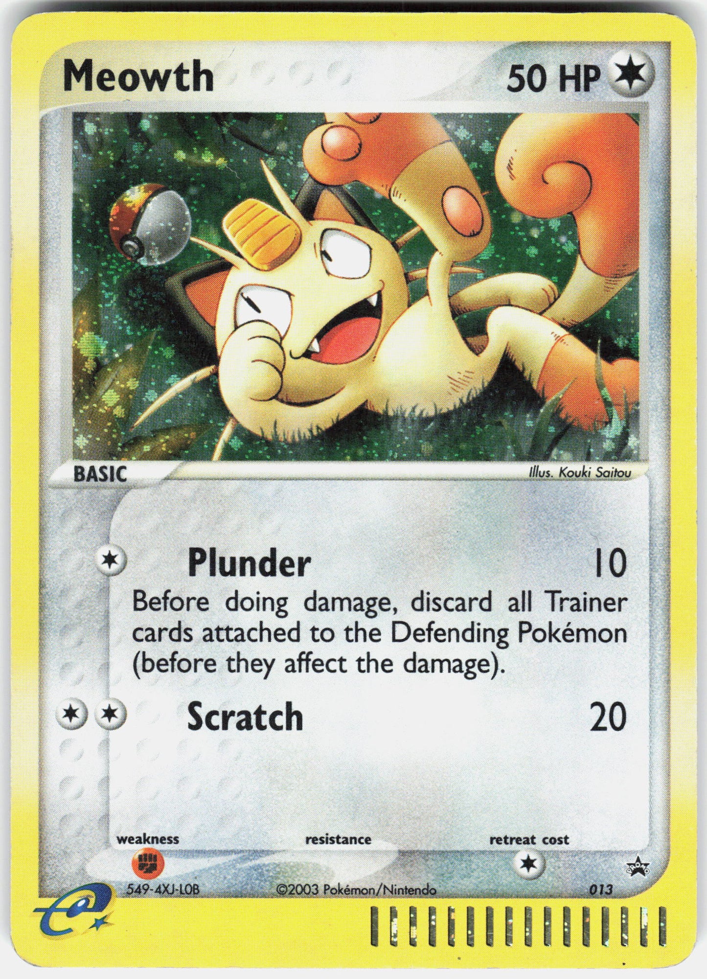 Nintendo Promos #013 Meowth