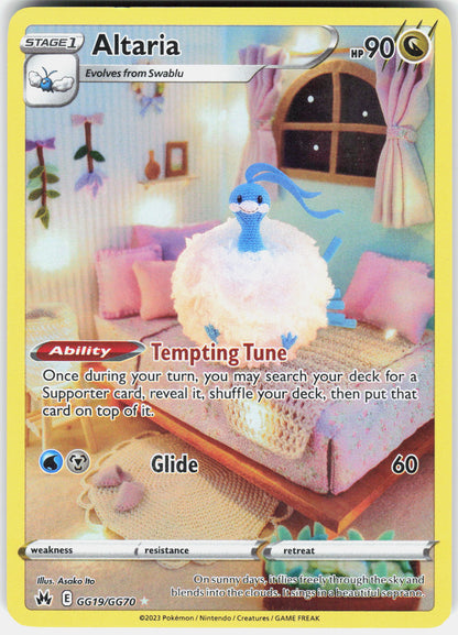 SWSH: Crown Zenith: Galarian Gallery #GG19/GG70 Altaria