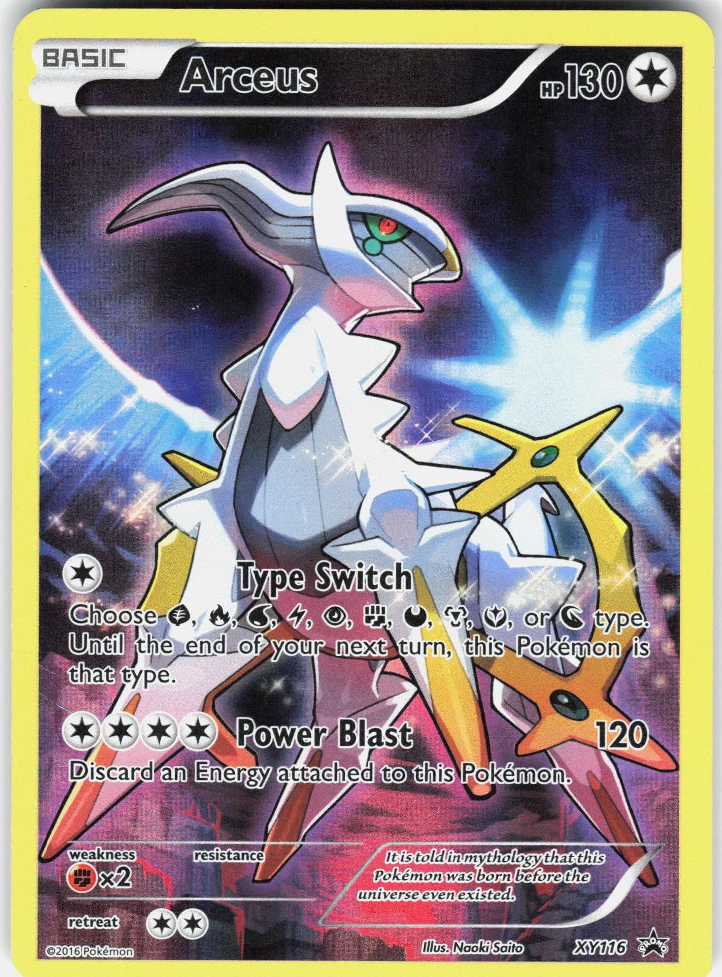 XY Promos #XY116 Arceus