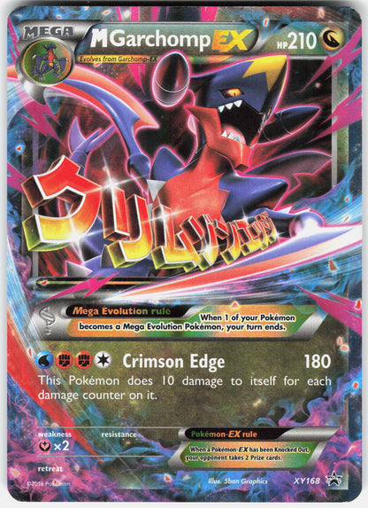 XY Promos #XY168 M Garchomp EX