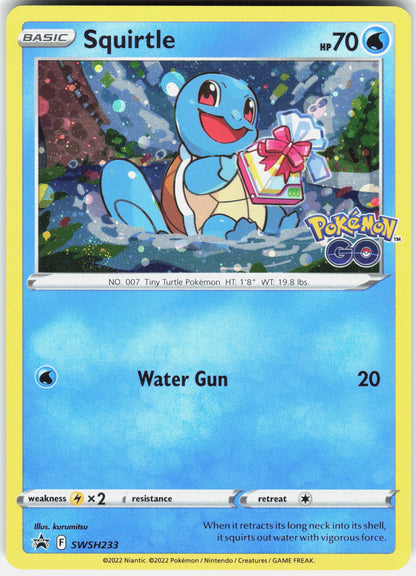 SWSH: Sword & Shield Promo Cards #SWSH233 Squirtle