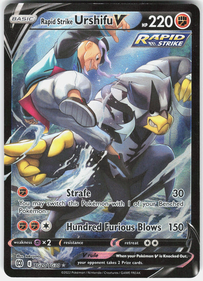 SWSH09: Brilliant Stars Trainer Gallery #TG20/TG30 Rapid Strike Urshifu V
