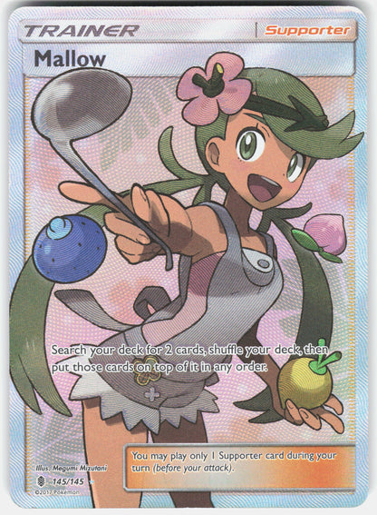 SM - Guardians Rising #145/145 Mallow (Full Art)