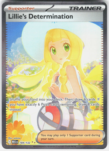 ME01: Mega Evolution #184/132 Lillie's Determination