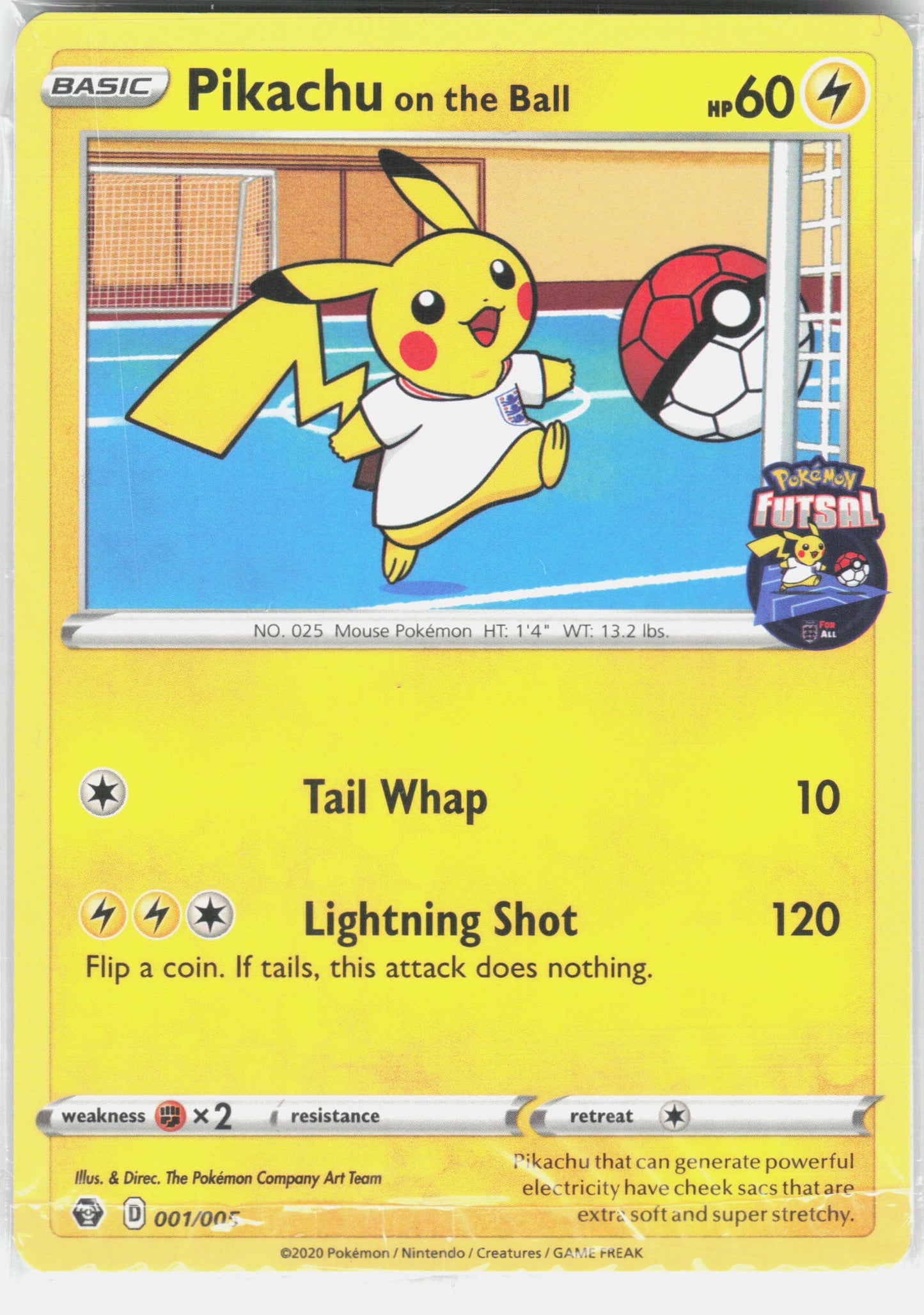 Miscellaneous Cards & Products #001/005 Pikachu on the Ball