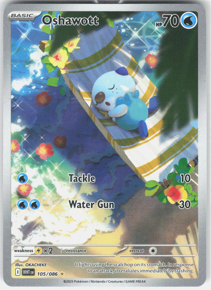 SV: White Flare #105/086 Oshawott