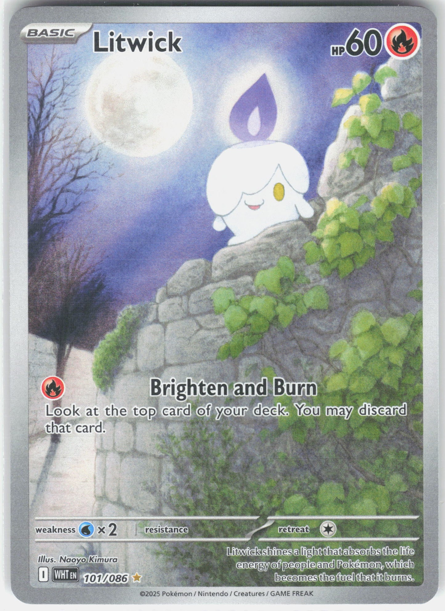 SV: White Flare #101/086 Litwick