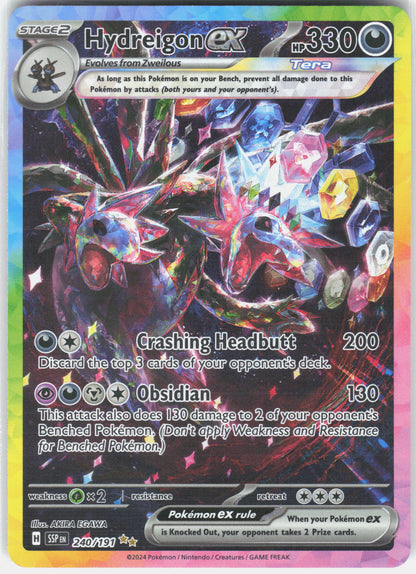 SV08: Surging Sparks #240/191 Hydreigon ex
