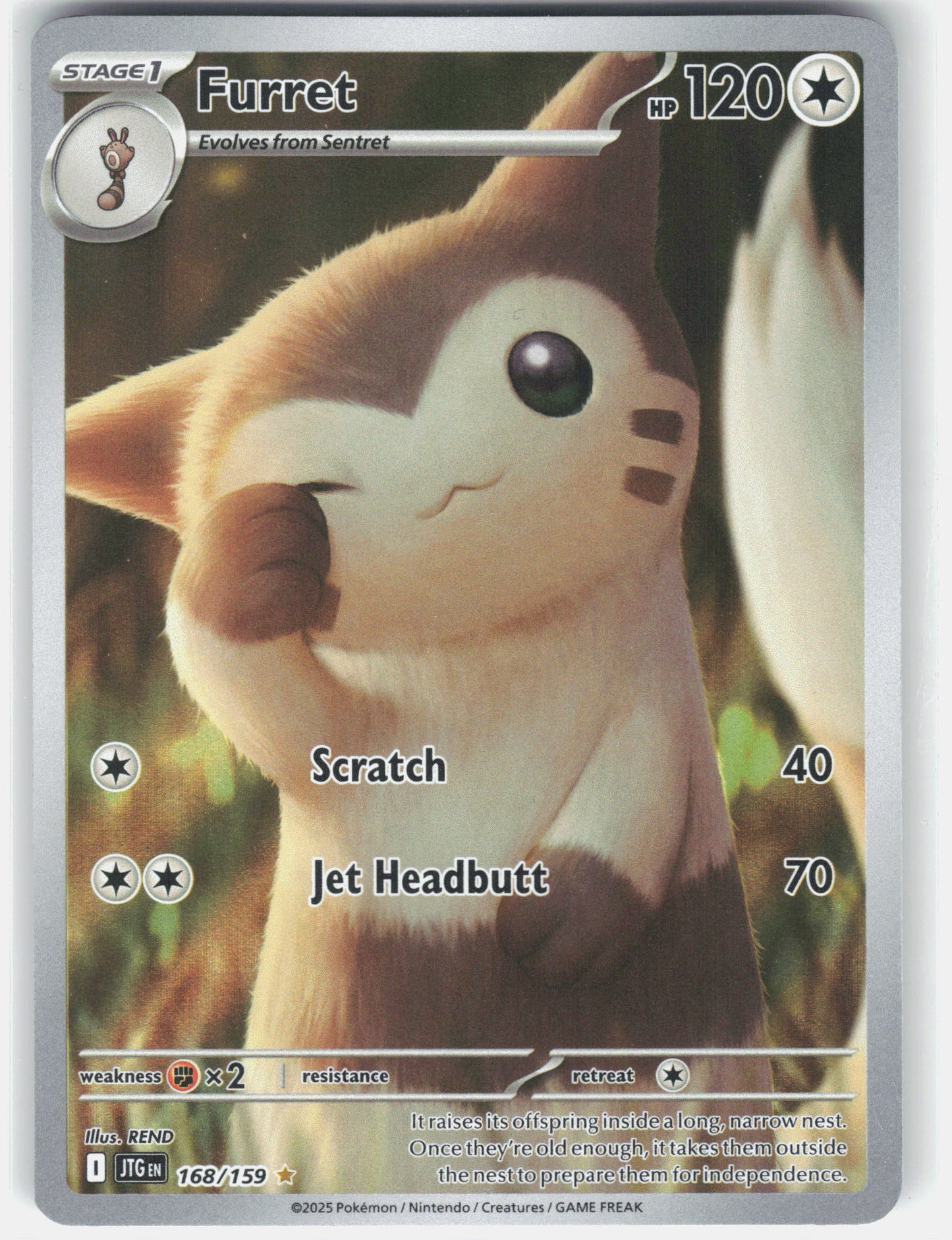 SV09: Journey Together #168/159 Furret