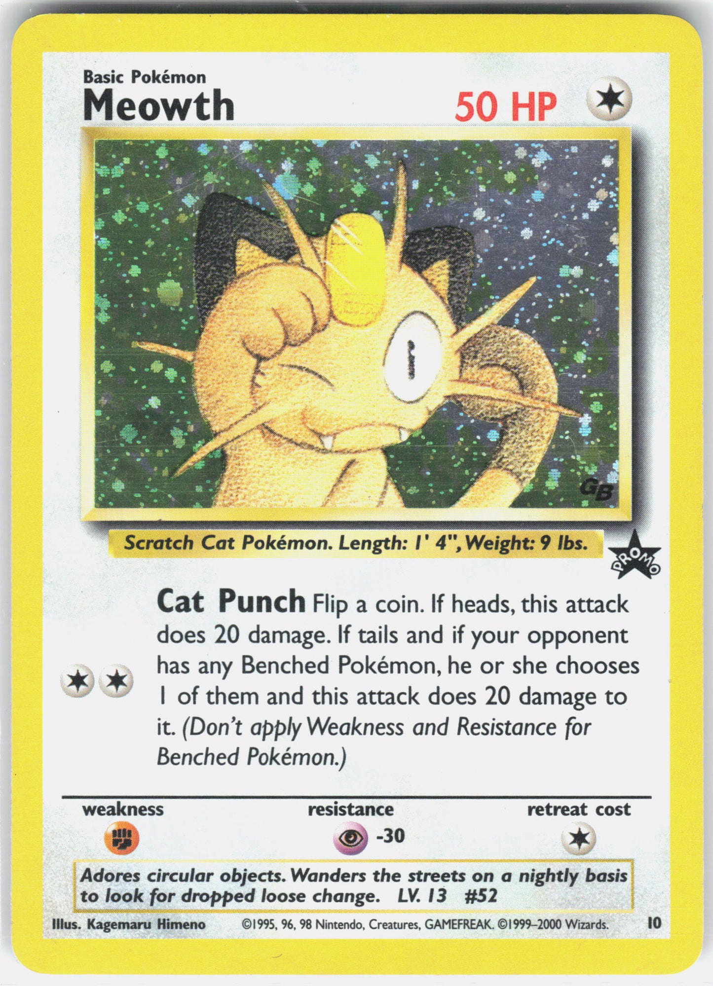WoTC Promo #10/53 Meowth