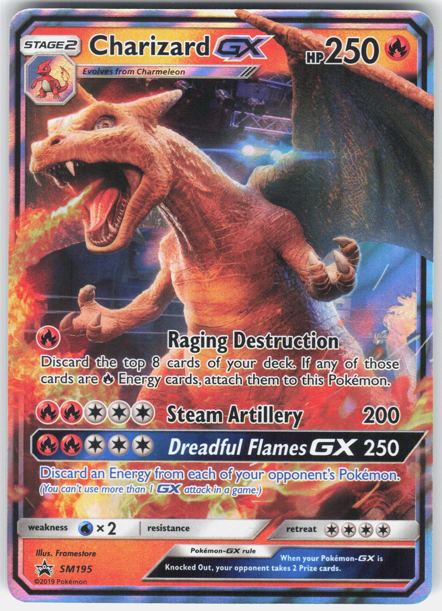 SM Promos #SM195 Charizard GX