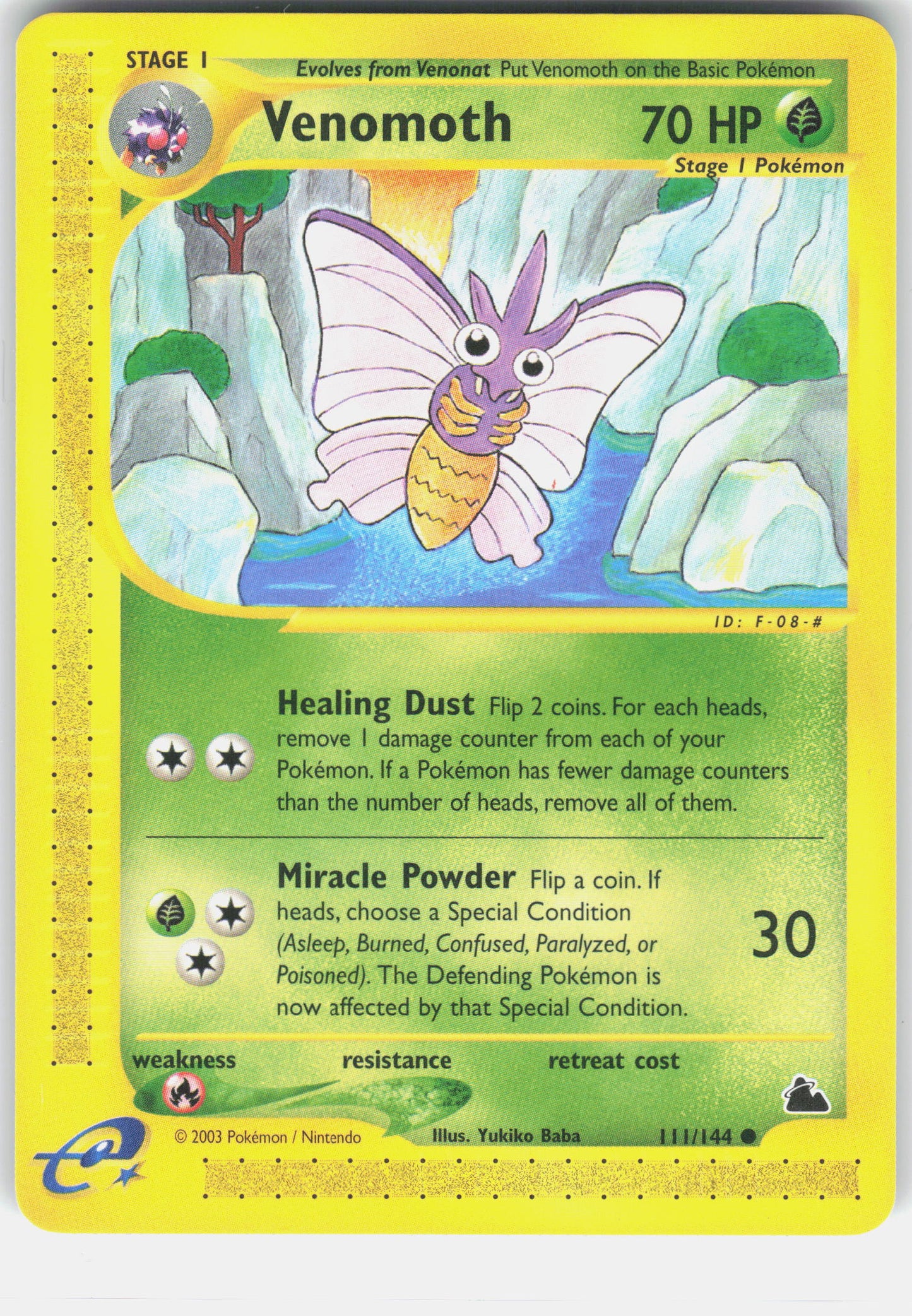 Skyridge #111/144 Venomoth