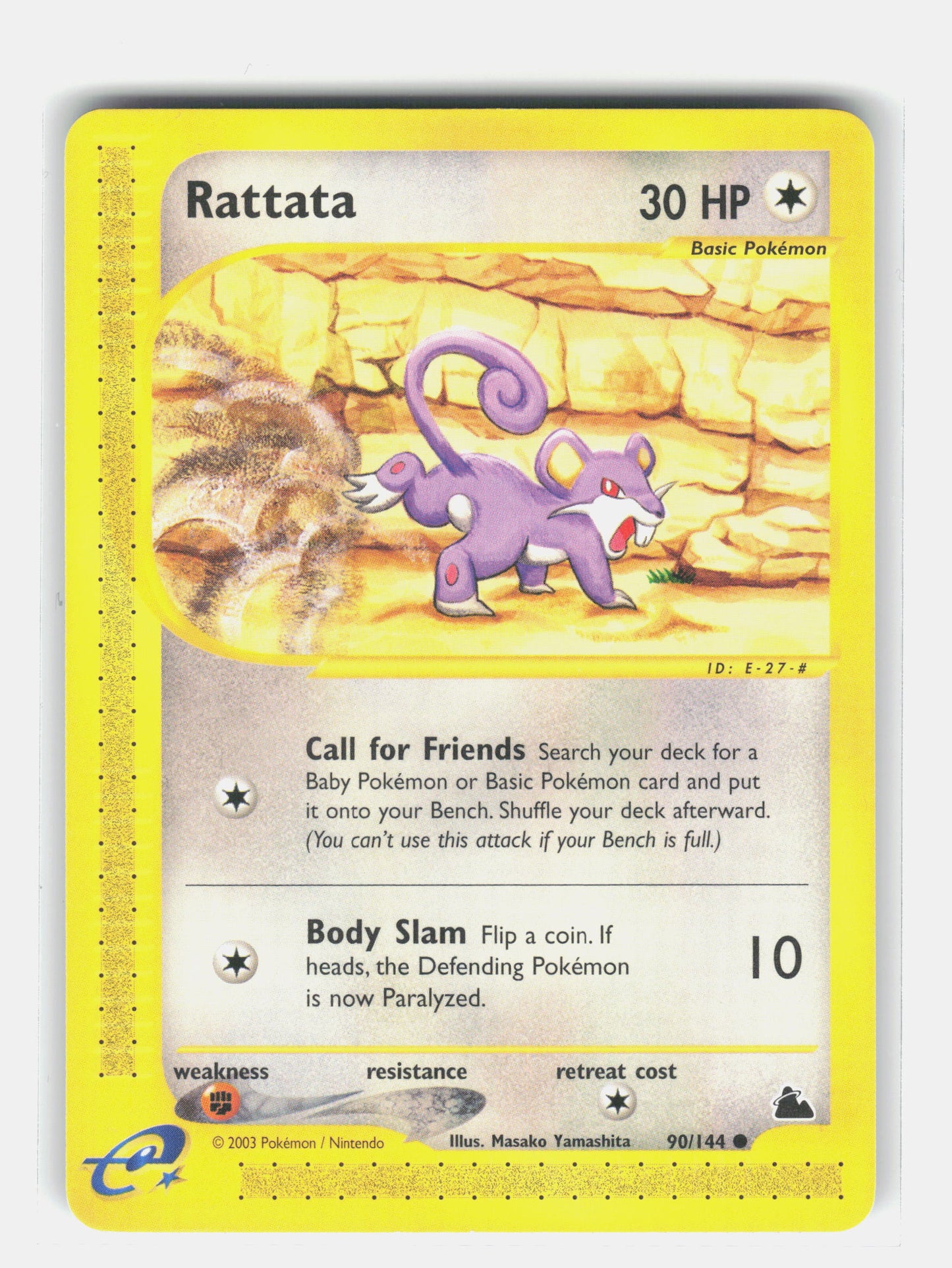 Skyridge #090/144 Rattata