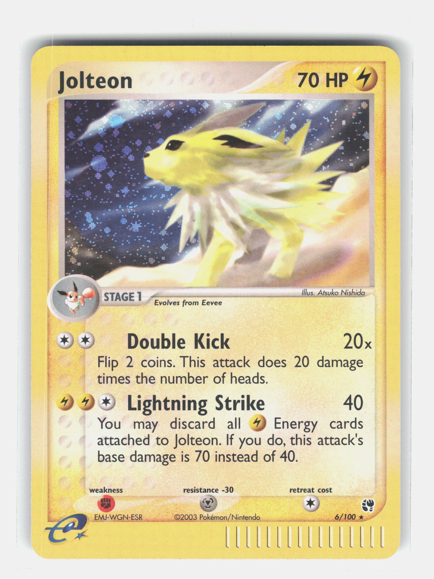 Sandstorm #6/100 Jolteon