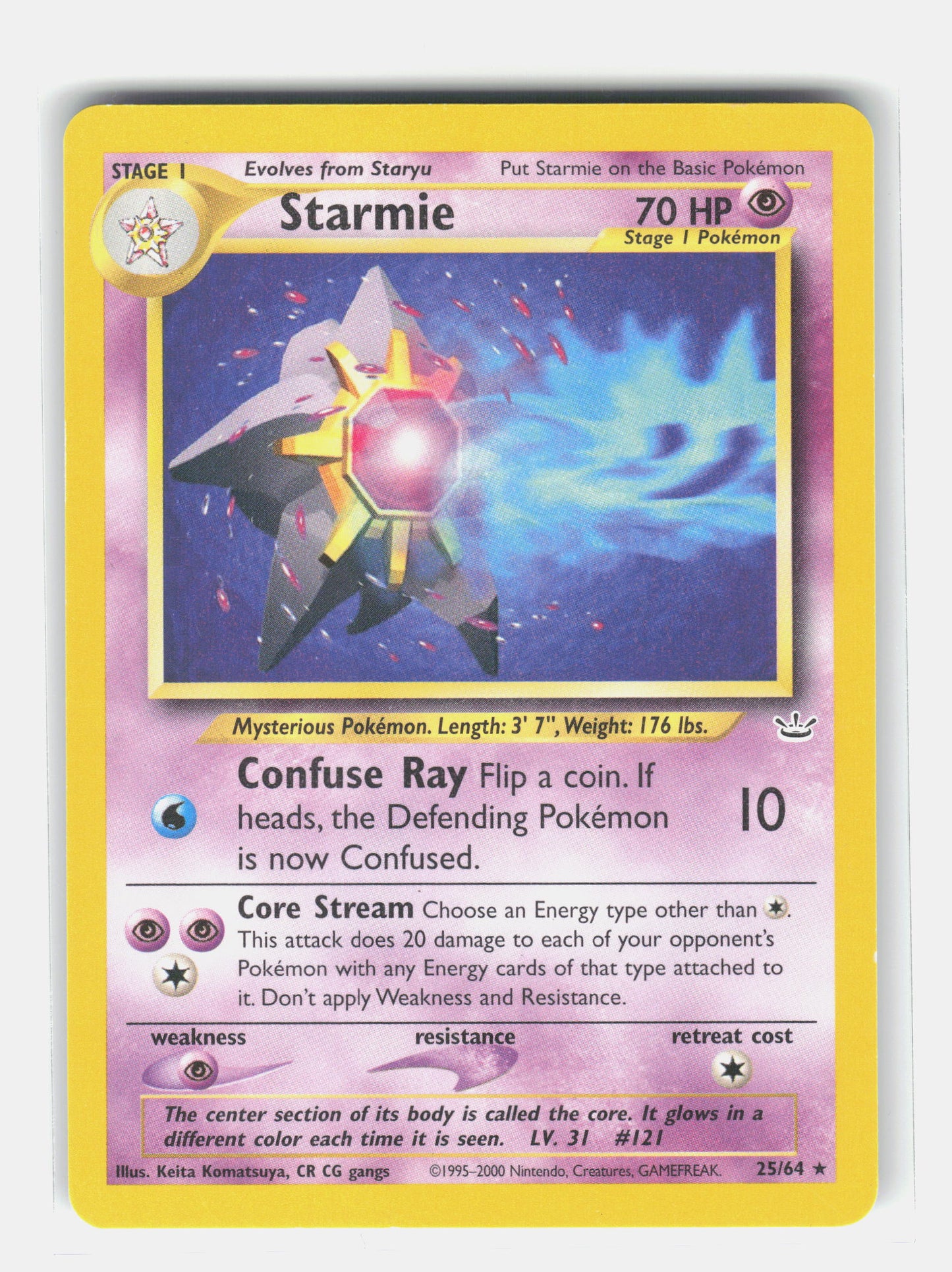 Neo Revelation #25/64 Starmie