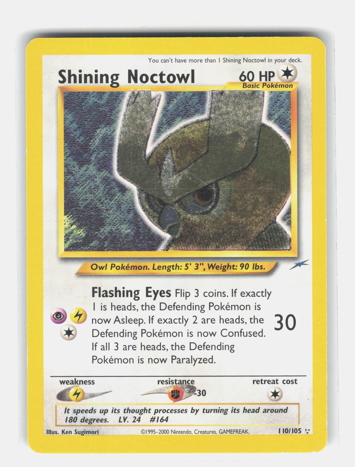 Neo Destiny #110/105 Shining Noctowl