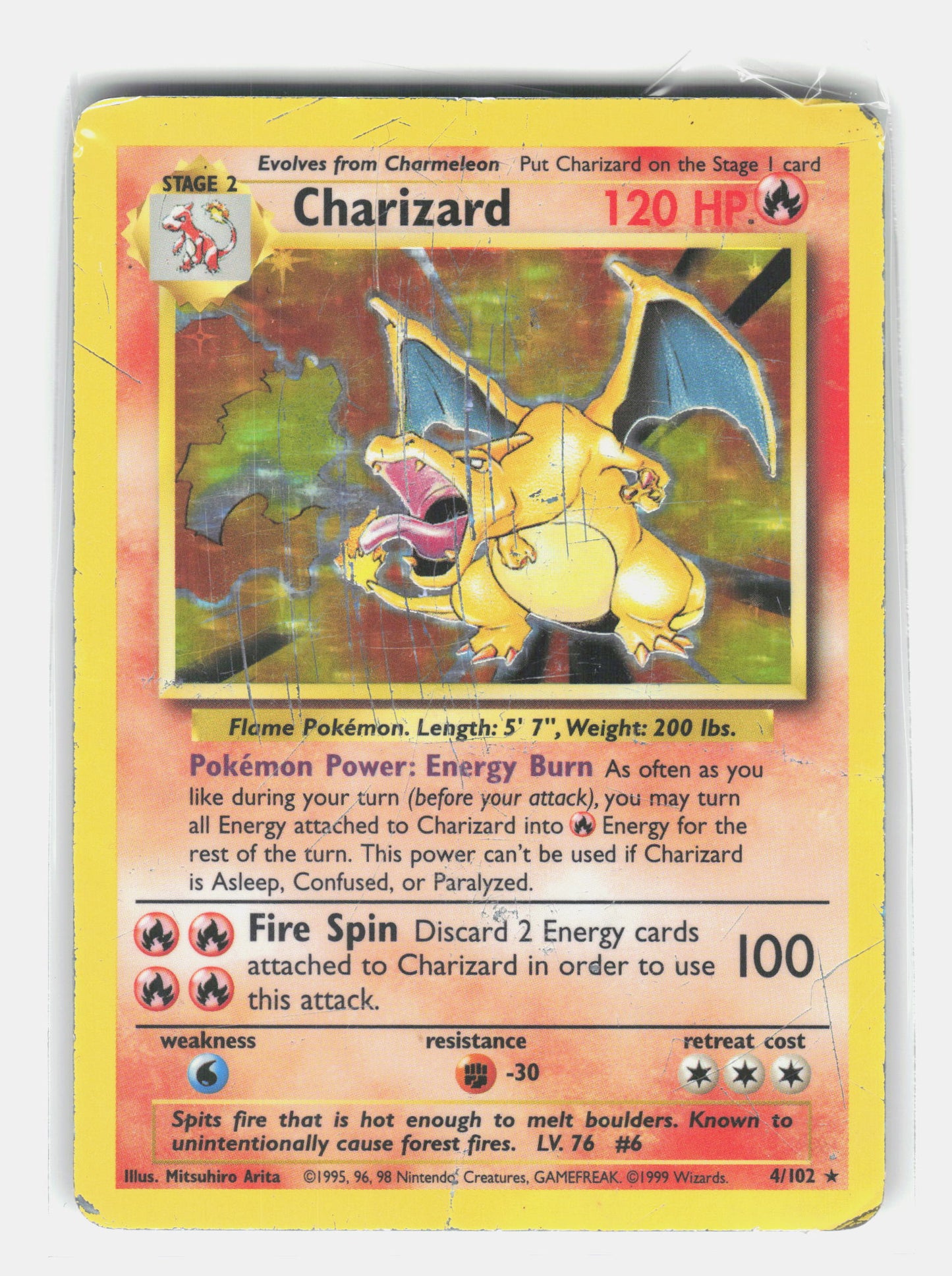 Base Set #004/102 Charizard