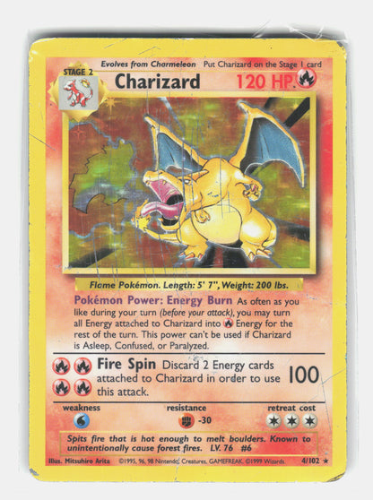 Base Set #004/102 Charizard