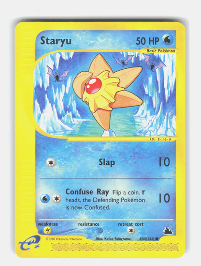 Skyridge #104/144 Staryu (104)