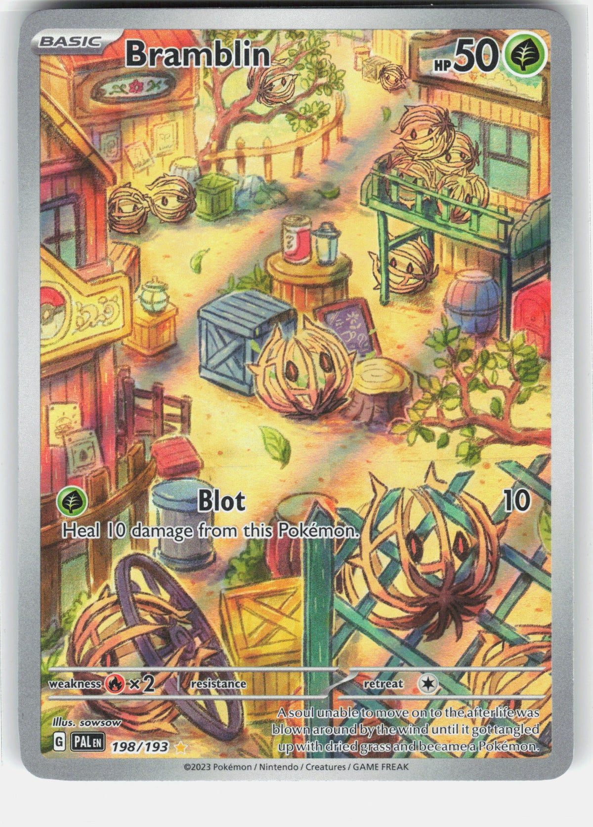 SV02: Paldea Evolved #198/193 Bramblin