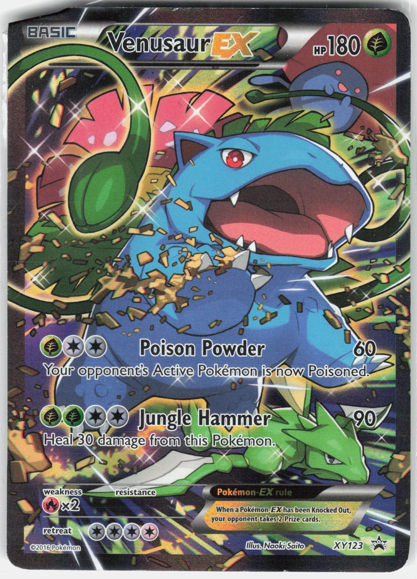XY Promos #XY123 Venusaur EX