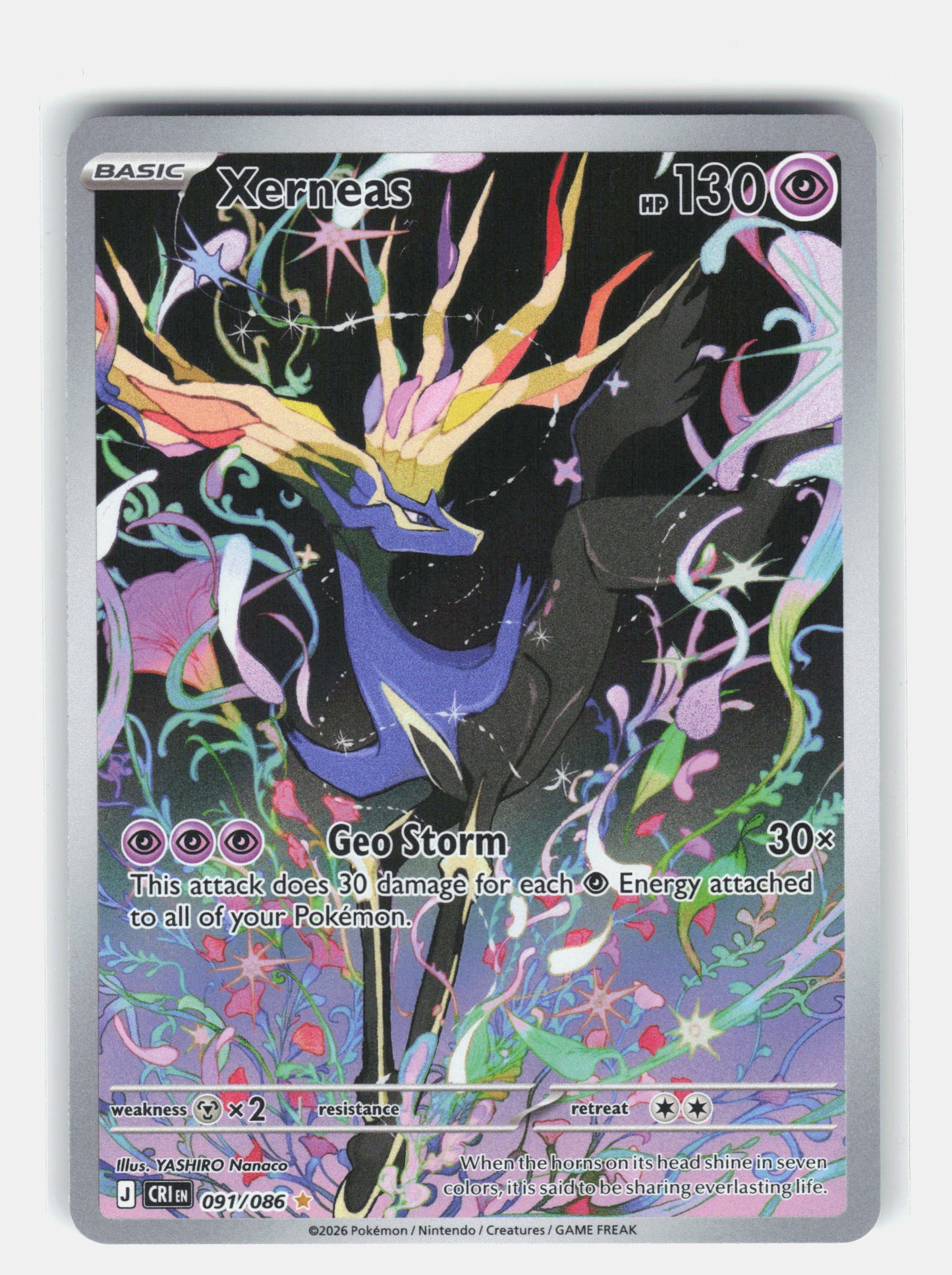 ME04: Chaos Rising #091/086 Xerneas