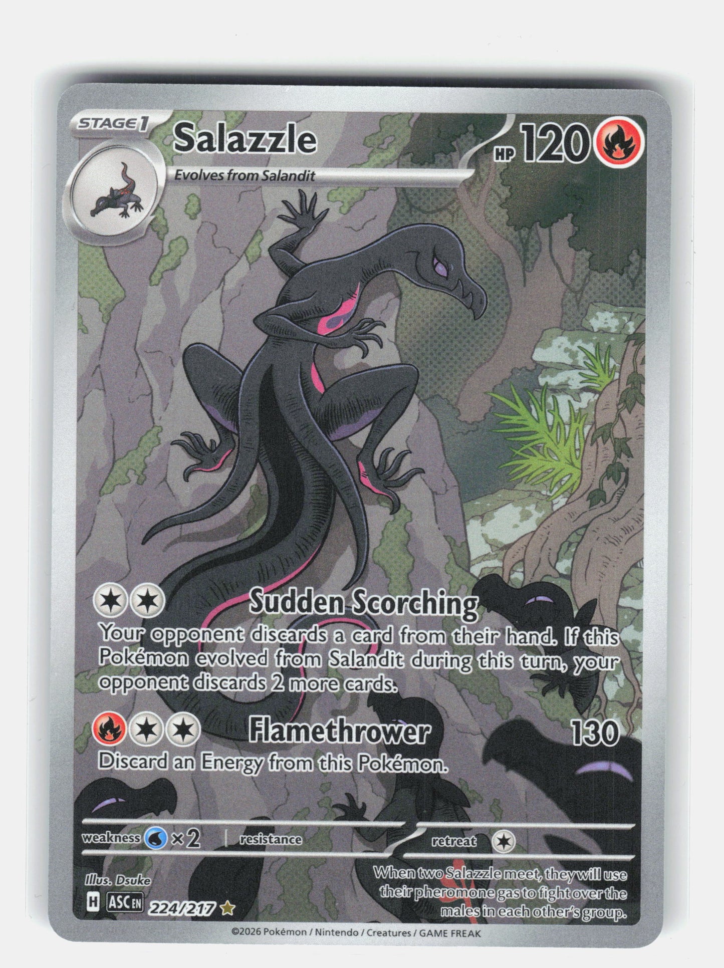ME: Ascended Heroes #224/217 Salazzle